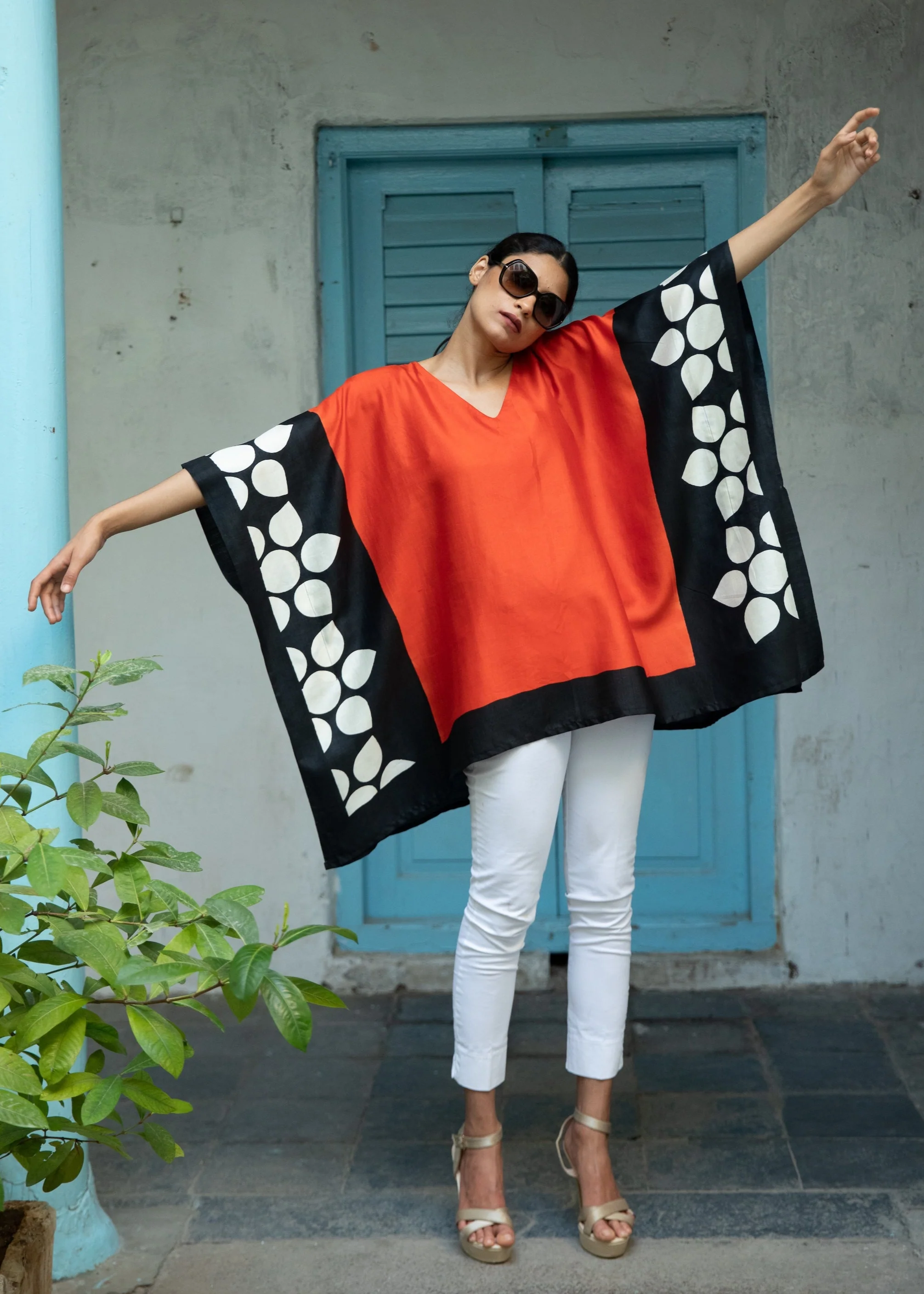 Aeshaane Eri Peace Silk Kaftans (Click for more options) - Image 8
