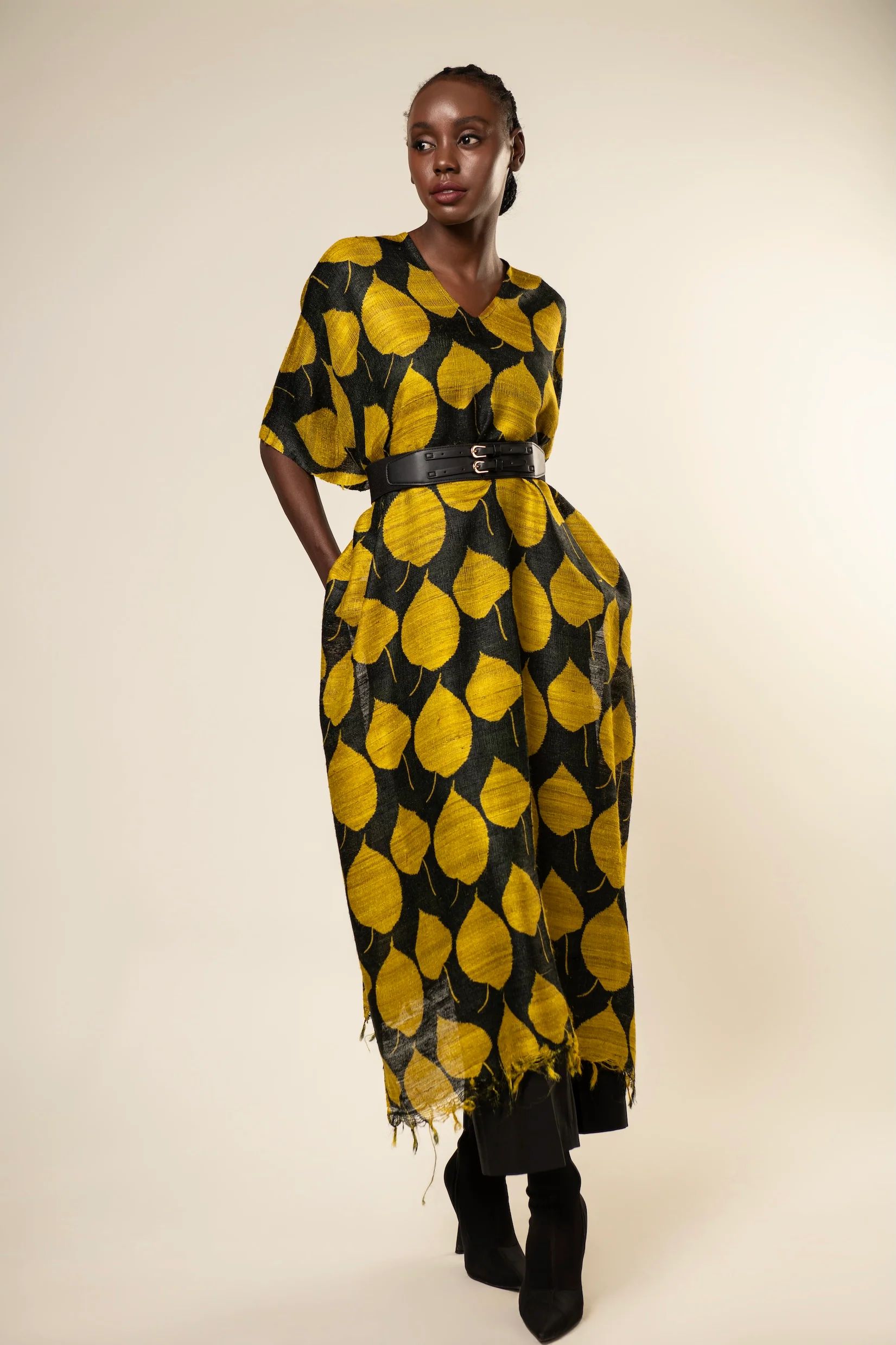 Aeshaane Tussar Peace Silk 3-in-1 Capes (Click for more options) - Image 7
