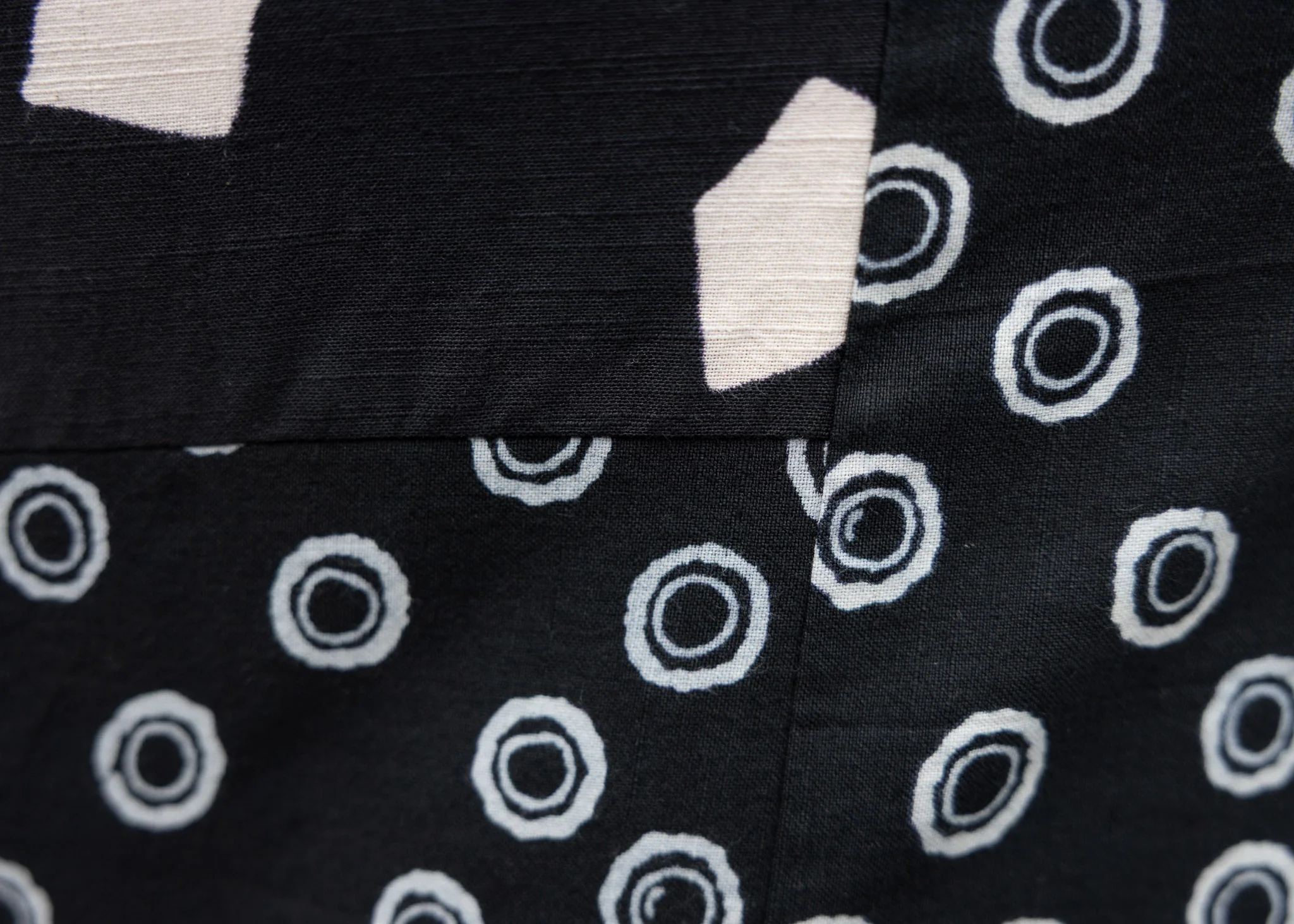 Callisto Patchwork Reversible Shift Dress - Image 4