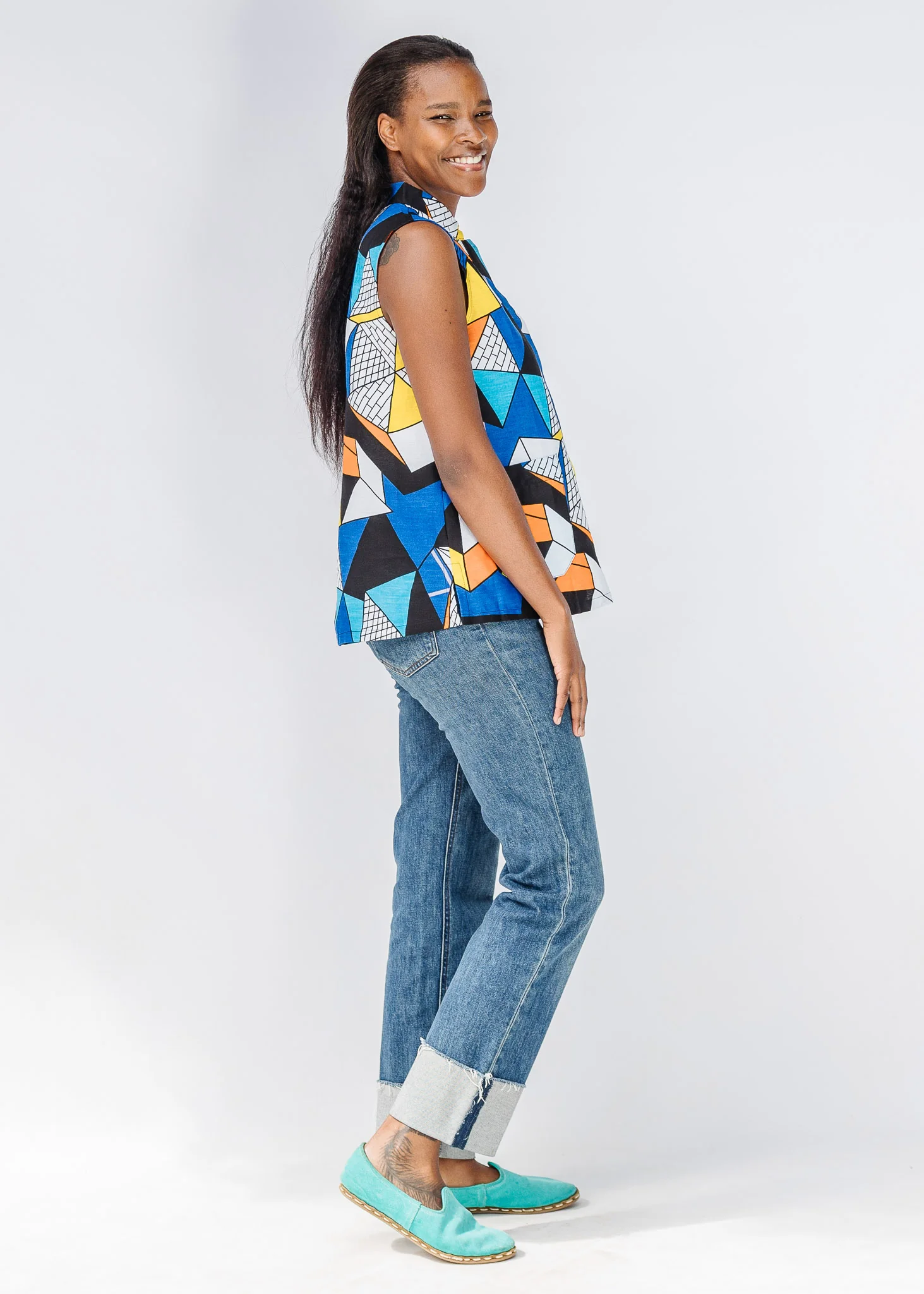 Trivial Pursuit Sleeveless Shirt - Image 4